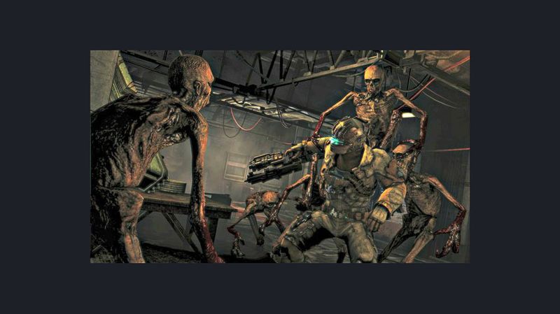 Скриншоты Dead Space 3 - встреча с врагами (5 скринов)
